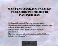 Martyno Jankaus palaikų perlaidojimo 20-mečio paminėjimas